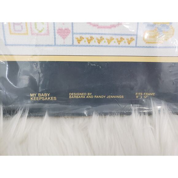 Vintage Sunset Counted Cross Stitch Dimensions BABY KEEPSAKE NURSERY NEWBORN - Picture 3 of 5